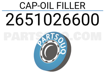 Isuzu 2651026600 CAP-OIL FILLER