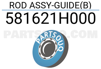 Isuzu 581621H000 ROD ASSY-GUIDE(B)