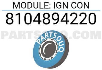 Isuzu 8104894220 MODULE; IGN CON