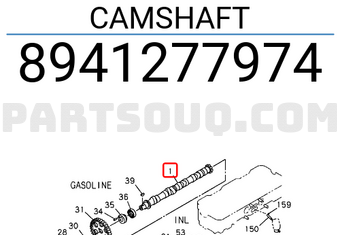 Isuzu 8941277974 CAMSHAFT