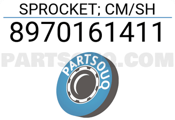 Isuzu 8970161411 SPROCKET; CM/SH