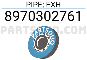 Isuzu 8970302761 PIPE; EXH
