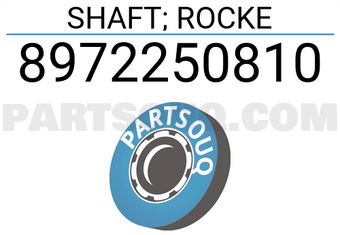 Isuzu 8972250810 SHAFT; ROCKE