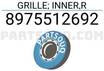 GRILLE; INNER,R 8975512692 | Isuzu Parts | PartSouq