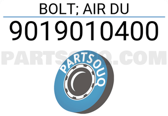 Isuzu 9019010400 BOLT; AIR DU