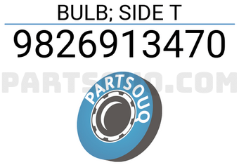 Isuzu 9826913470 BULB; SIDE T