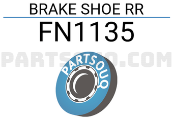 JFBK FN1135 BRAKE SHOE RR