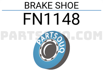 JFBK FN1148 BRAKE SHOE