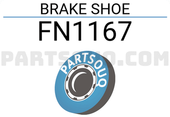 JFBK FN1167 BRAKE SHOE D4060-04A0