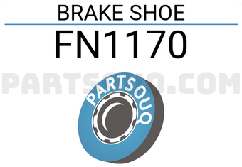 JFBK FN1170 BRAKE SHOE