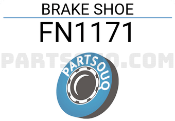 JFBK FN1171 BRAKE SHOE