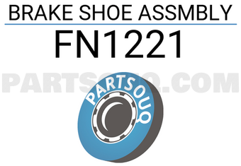 JFBK FN1221 BRAKE SHOE ASSMBLY