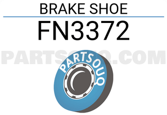 JFBK FN3372 BRAKE SHOE