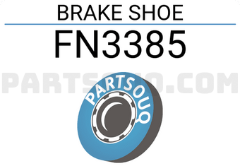 JFBK FN3385 BRAKE SHOE