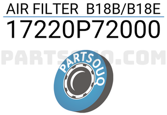 JS Asakashi 17220P72000 AIR FILTER B18B/B18E