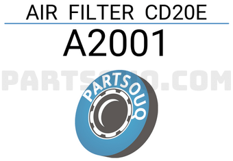 JS Asakashi A2001 AIR FILTER CD20E