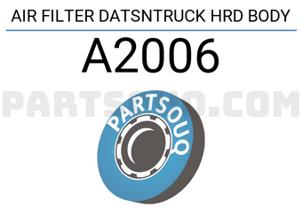 JS Asakashi A2006 AIR FILTER DATSNTRUCK HRD BODY