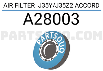 JS Asakashi A28003 AIR FILTER J35Y/J35Z2 ACCORD