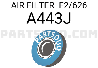 JS Asakashi A443J AIR FILTER F2/626