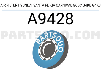 JS Asakashi A9428 AIR FILTER HYUNDAI SANTA FE KIA CARNIVAL G6DC G4KE G4KJ