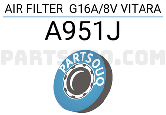 JS Asakashi A951J AIR FILTER G16A/8V VITARA