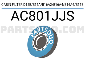 JS Asakashi AC801JJS CABIN FILTER D15B/B16A/B16A2/B16A4/B16A6/B16B
