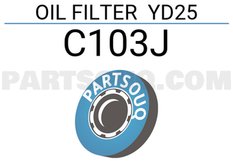 JS Asakashi C103J OIL FILTER YD25