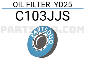 JS Asakashi C103JJS OIL FILTER YD25