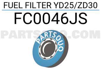 JS Asakashi FC0046JS FUEL FILTER YD25/ZD30