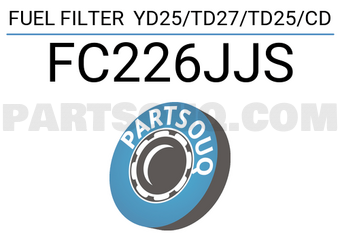 JS Asakashi FC226JJS FUEL FILTER YD25/TD27/TD25/CD