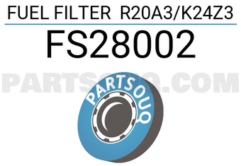 JS Asakashi FS28002 FUEL FILTER R20A3/K24Z3