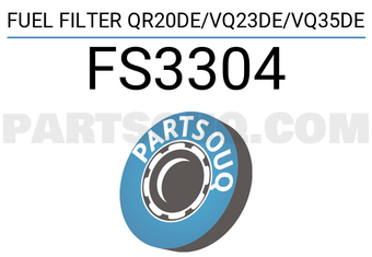 JS Asakashi FS3304 FUEL FILTER QR20DE/VQ23DE/VQ35DE