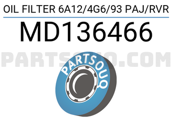 JS Asakashi MD136466 OIL FILTER 6A12/4G6/93 PAJ/RVR