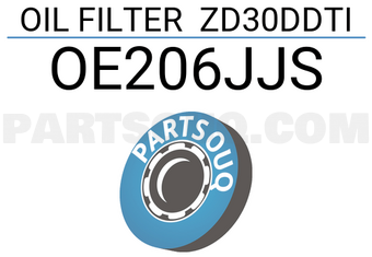 JS Asakashi OE206JJS OIL FILTER ZD30DDTI