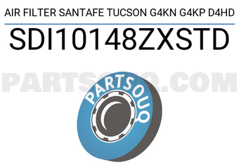 JS Asakashi SDI10148ZXSTD AIR FILTER SANTAFE TUCSON G4KN G4KP D4HD