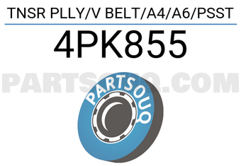 Jp Group 4PK855 TNSR PLLY/V BELT/A4/A6/PSST