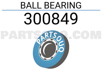 KG 300849 BALL BEARING