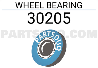 KG 30205 WHEEL BEARING