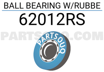 KG 62012RS BALL BEARING W/RUBBE