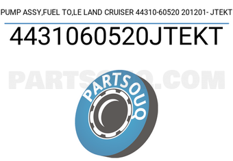 KOYO 4431060520JTEKT KRAFTSTOFFPUMPEN-BAUGRUPPE LAND CRUISER 44310-60520 201201- JTEKT