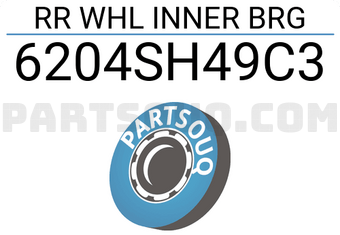 KOYO 6204SH49C3 RR WHL INNER BRG