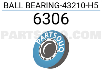 KOYO 6306 BALL BEARING-43210-H5