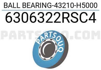 KOYO 6306322RSC4 BALL BEARING-43210-H5000