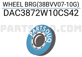 KOYO DAC3872W10CS42 WHEEL BRG(38BVV07-10G)