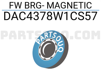 KOYO DAC4378W1CS57 FW BRG- MAGNETIC