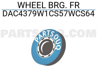 KOYO DAC4379W1CS57WCS64 WHEEL BRG. FR