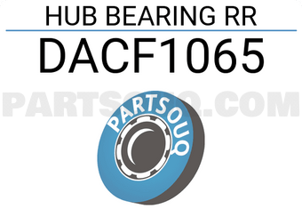KOYO DACF1065 HUB BEARING RR