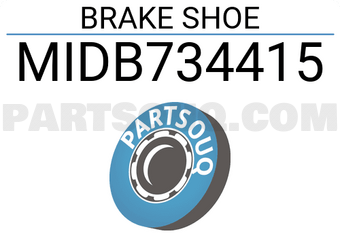 Benzhou YY50QT 2007-15 TRW-Lucas Bremsbacken brake shoes hinten mit Feder MCS800
