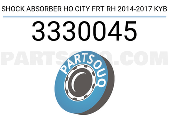 Kayaba 3330045 SHOCK ABSORBER HO CITY FRT RH 2014-2017 KYB