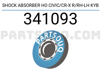 Kayaba 341093 SHOCK ABSORBER HO CIVIC/CR-X R/RH-LH KYB